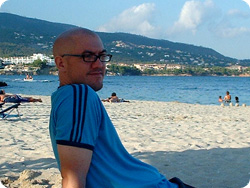 Paul on the beach