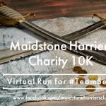 maidstone harriers virtual run poster