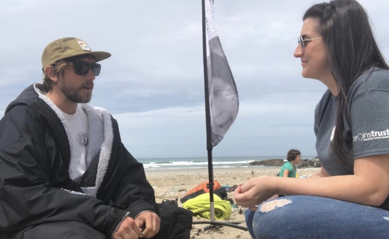 greg talks to steph about wild swimming challenge