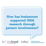 The impact of brain tumour patient involvement: Future GB and the GBM community