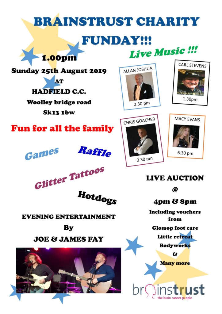 brainstrust charity day poster