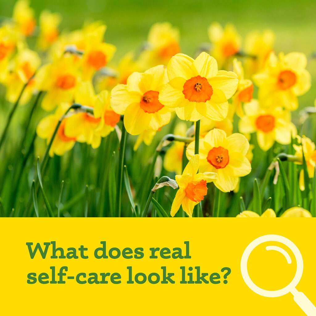 btam21 what does real self care look like instagram