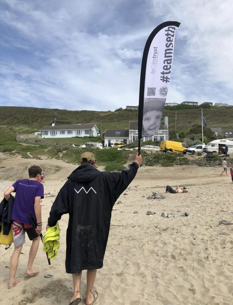 Greg completes wild swimming challenge