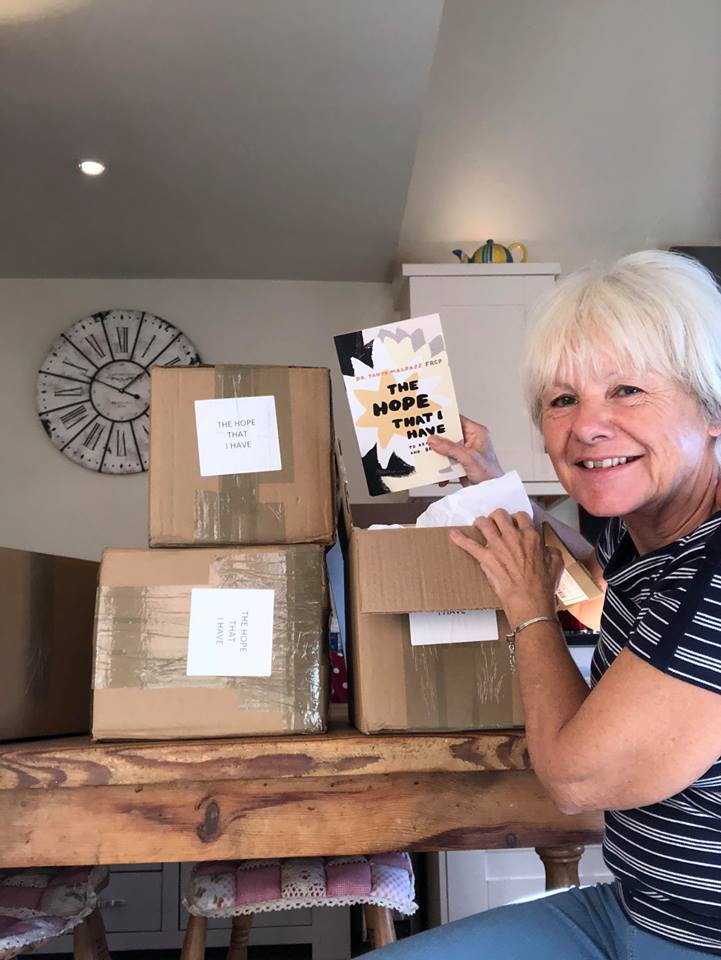 tanya with book